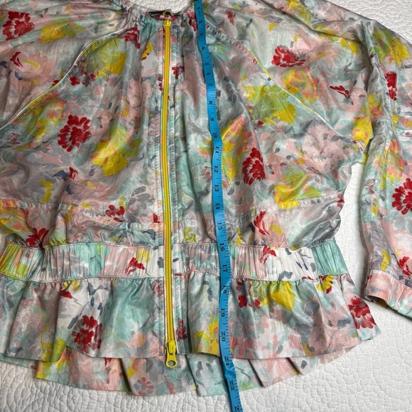 Adidas Stella McCartney Floral Jacket Size S - Picture 11 of 11